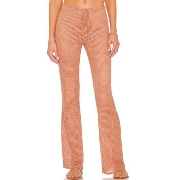 Camila Coelho Jamie Pant in Clay NWOT with free matching top Size Small